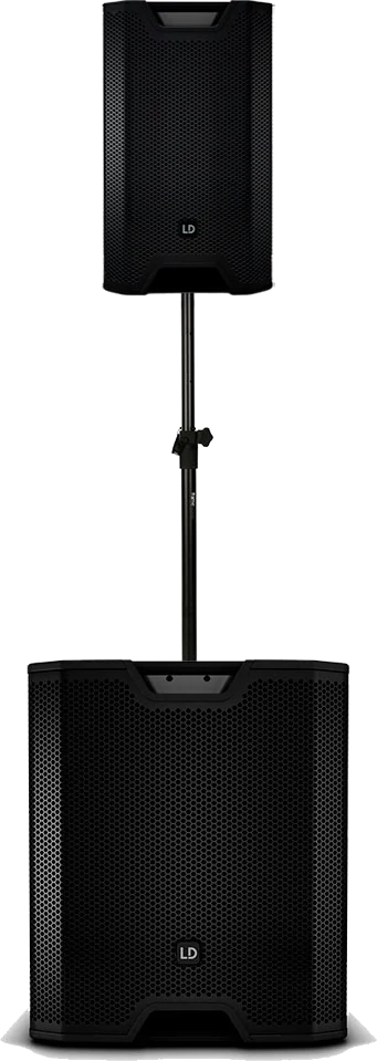 Parlantes LD Systems ICOA 15A BT + SUB 18A