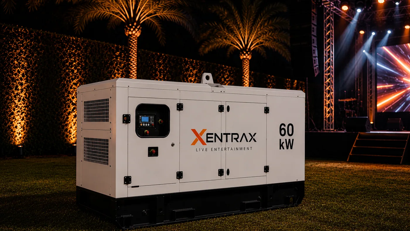 Grupo electrógeno Xentrax de 60 kW