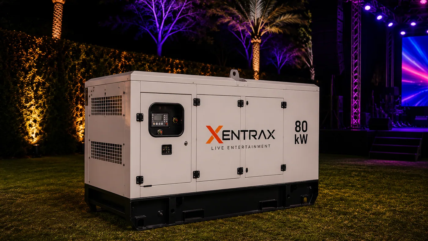 Grupo electrógeno Xentrax de 80 kW