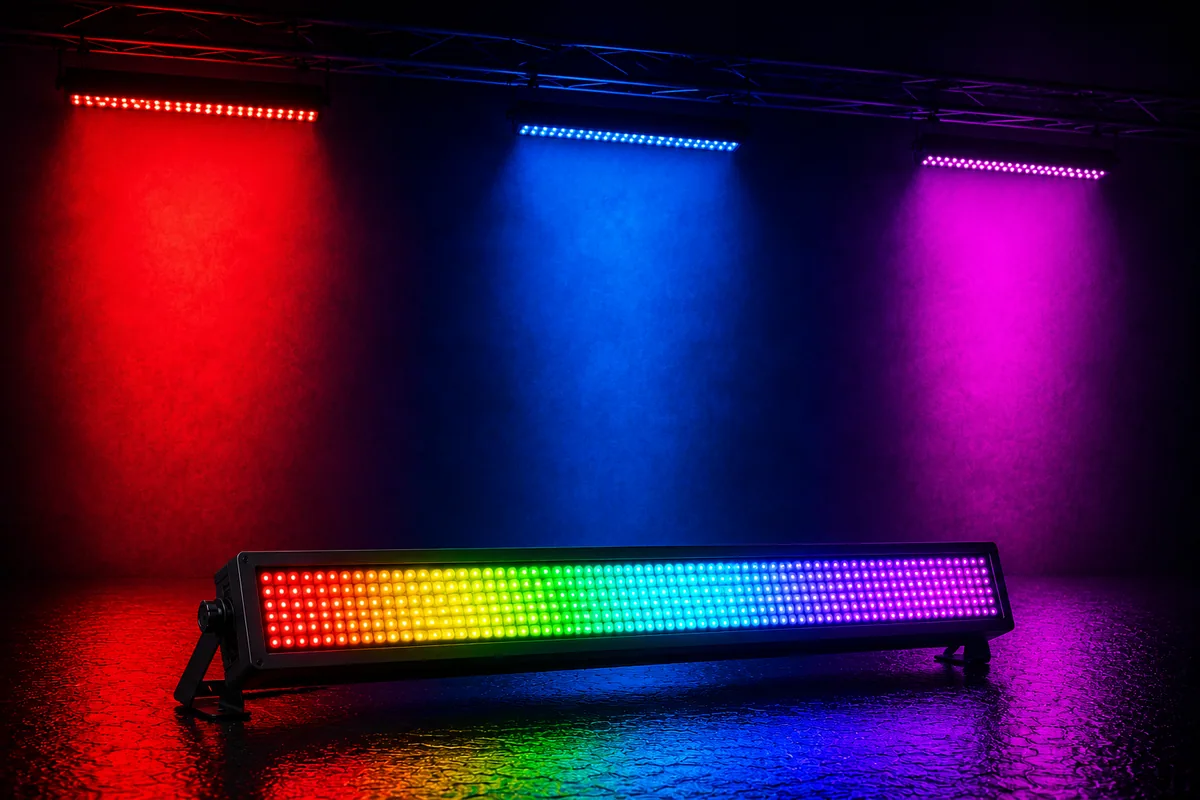 Barra LED RGB con control por píxel