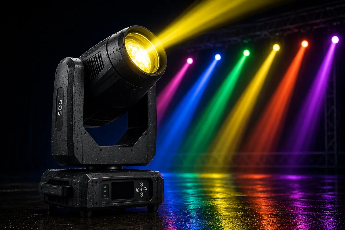 Cabeza móvil beam 380 IP65 para exteriores